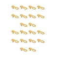 thumbnail image 2 of Conector de cadena de bicicleta 8 velocidades de liberación rápida eslabón de cadena faltante para bicicletas de montaña y carretera oro 10 pares, 2 of 12
