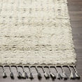 thumbnail image 2 of Hauteloom Plean Wool Living Room, Bedroom Area Rug - Bohemian, Transitional - High Pile - Cream, Gray, Charcoal - 2' x 3', 2 of 16