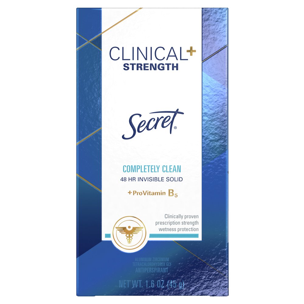 Secret Clinical Strength Invisible Solid Antiperspirant and Deodorant