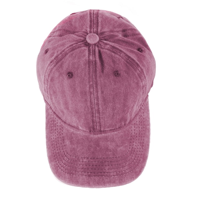 Pink Hat Men Ventilate Versatile Punched Leisure Sunscreen Sunshade Polyester Material Free Size In Pink For Modern Looks