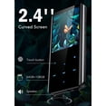 thumbnail image 4 of Reproductor MP3 AGPTEK A19X 64GB Bluetooth 5.3 con altavoz negro, 4 of 8