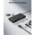 thumbnail image 3 of Hub USB-C Belkin Connect de 8 puertos, 100 W PD, 10 Gbps, Ethernet, 3 of 9
