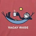 thumbnail image 2 of Life is Good Men's Vacay Mode Hammock Short Sleeve Crusher-LITE Tee (Small, Vintage Red), 2 of 2