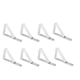 thumbnail image 1 of 8pcs Mantel Clip Exterior Ajustable Mantel Clip Jardín Mantel Titular para Cocina Oficina Comedor Picnic Boda Fiesta,arengt（4.5cm), 1 of 5