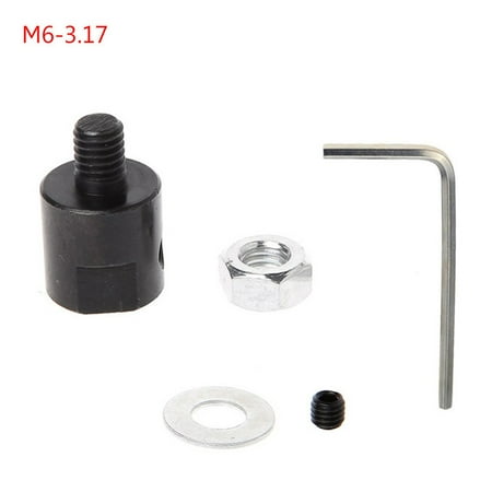 

BAMILL M6 3.17/4/5/6/8mm Motor Shaft Coupler Sleeve Saw Blade Coupling Chuck Adapter