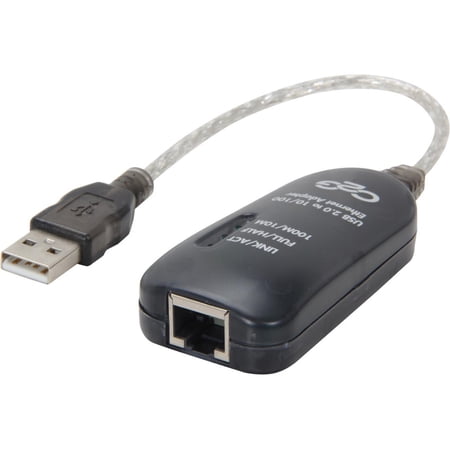 UPC: 0757120399988 | C2G 39998 USB 2.0 Fast Ethernet Network Adapter (7.5 Inch)
