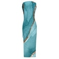 thumbnail image 5 of Viikei Plus Size Sleeveless Dress for Women Boho Floral Printed Summer Beach Mini Dresses, 5 of 5