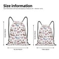 thumbnail image 2 of Bingfone Cute Dog Drawstrings Backpacks Bags for Men Women Gym Drawstrings Bag-Medium, 2 of 6