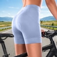 thumbnail image 5 of Shadoumai Padded Bike Shorts Women 4D Padding Cycling Shorts with Pocket Road Mountain Ride Womens Biking Bicycle Biker Shorts, 5 of 6