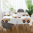 thumbnail image 5 of Coolnut Easter Bunny Carrot Car Rectangle Tablecloth, Spill-Proof Polyester Table Cloth, Table Cover for Kitchen Dining Picnic Holiday Party Decoration, 60"x60", 5 of 7
