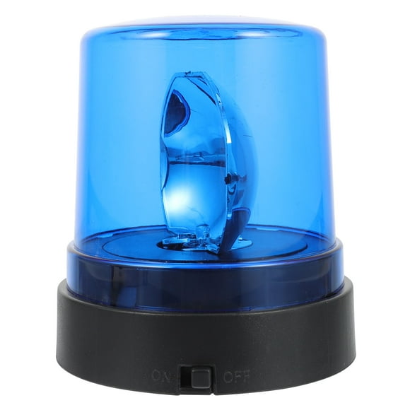 Lámpara de advertencia LED de juguete de imitación, luz de alarma giratoria, lámpara de alerta decorativa