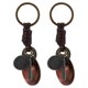 thumbnail image 1 of Llavero vintage de sombrero de vaquero - 2 mini llaveros de cuero estilo western, accesorio para llaves de coche, bolsos, carteras y adornos, 1 of 8