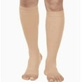 thumbnail image 2 of Open Toe Socks for Women & Men , Toeless Contraction Sock Knee High Support Stockings, 2 of 4
