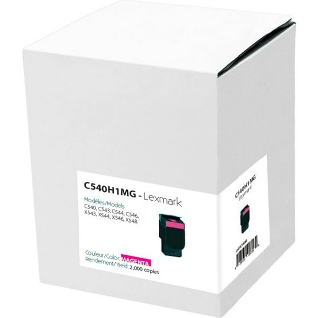 Premium Tone Toner Cartridge - Alternative for Lexmark C540H1MG - Magenta
