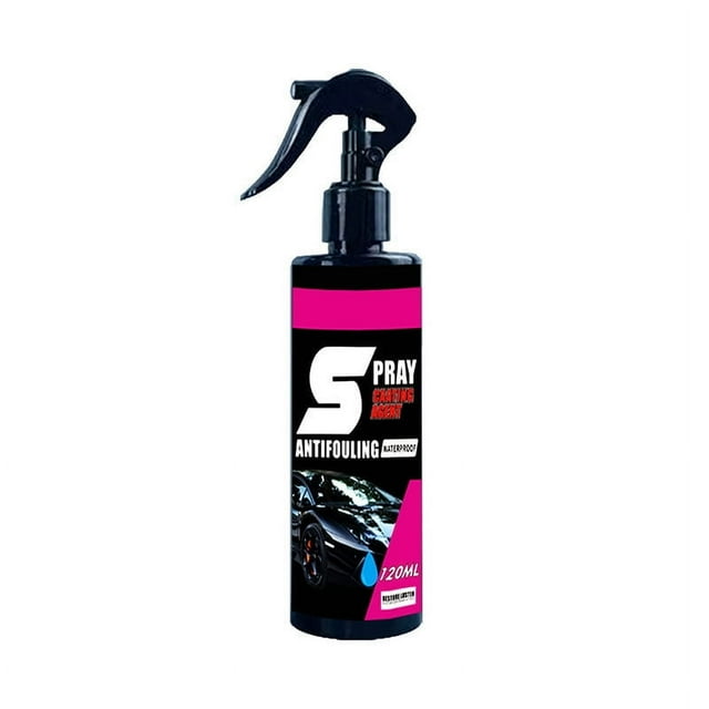 Car Paint Coating Agent 120Ml High Gloss Protective Spray Quick Application Uv Resistant Water Beading For Auto Exterior Finish