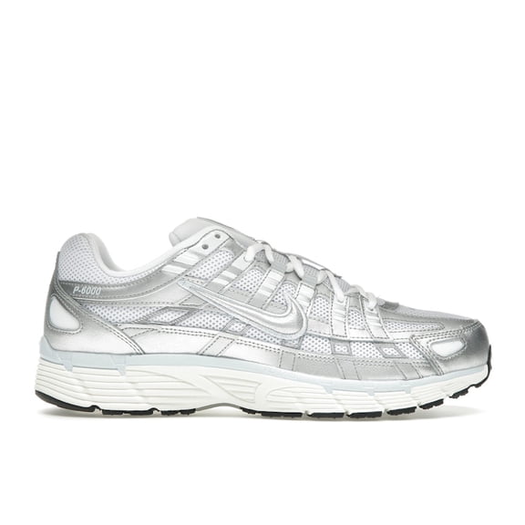 Nike Women's P-6000 White Blue Tint Sail Metallic Silver Shoes, from StockX