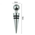 thumbnail image 7 of Sunjoy Tech 3Pcs Conical Wine Stopper Leak-proof Reusable Red Wine Beer Champagne Bottle Sealer Saver Food Grade Alloy Plastic Cork Kitchen Supplies, 7 of 7