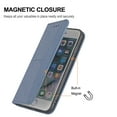 thumbnail image 6 of K-Lion for Apple iPhone 14 Pro Max 6.7 inch (2022) Wallet Case,Anti-Scratch PU Leather Flip Stand Card Holder Purse Hidden Magnetic Closure Drop Protection Phone Cover with Hand Strap,Grey, 6 of 11