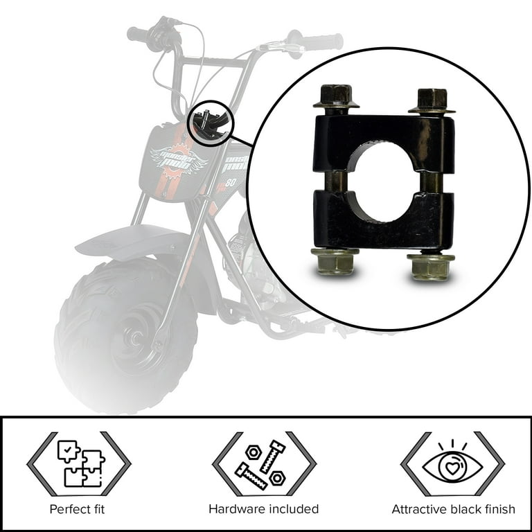 AlveyTech Handlebar Riser for the Mega Moto, Coleman, Motovox