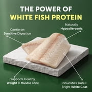 Natures Protection Superior Care Dry Dog Food, Adult Small White Coat Dogs, Grain-Free White Fish, 3.3lb