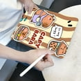 thumbnail image 4 of Tuohive Cartoon Capybara iPad Case for Air3(Pro2017) 10.5in Auto Wake Sleep Case Anti drop Pen Holder iPad Case, 4 of 12