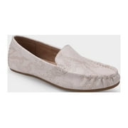 Aerosoles Women's Driving Style Loafer Shoes 7, Natural Snake