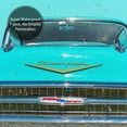 57 Chevy Face Mask Shower Curtain Set With Hook Home Bathroom Tub Decor