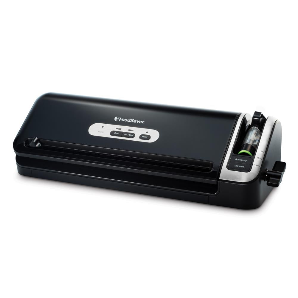 FoodSaver FM3920 2in1 Vacuum Sealer System With Quick Marinate Mode, Preserve Leftovers Or