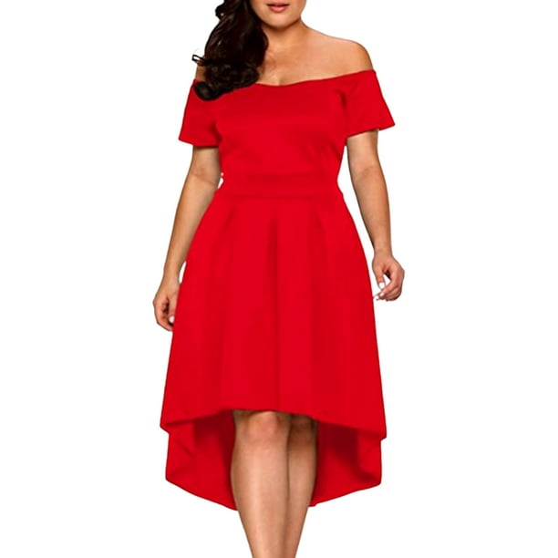 SpringTTC Womens High Low Dresses Formal Dress Wedding Mermaid Dress