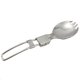 thumbnail image 3 of Cubiertos de Acero Inoxidable Ganfancp Cuchara Plegable con Tenedor Portátil 2X, 3 of 7
