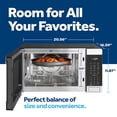 thumbnail image 2 of GE 3-in-1 Microwave Oven, 1,050 Watts Air Fryer, Broiler & Convection 1.0 Cu. Ft, 2 of 11