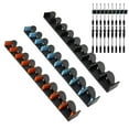 thumbnail image 3 of Rooha Fishing Pole Rack Wall Mounted Fishing Rod Holder Vertical 9 Rod Rack For Garage, 3 of 9
