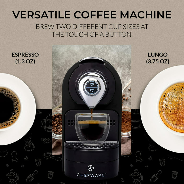 Mixpresso Espresso Machine for Nespresso Compatible Capsule, Single Serve Coffee  Maker Programmable Buttons for Espresso Pods - AliExpress