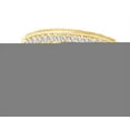 thumbnail image 2 of AFFY Round Cut White Natural Diamond His and Hers Wedding Band Ring Set in 14K Yellow Gold (0.2 Cttw), 2 of 2