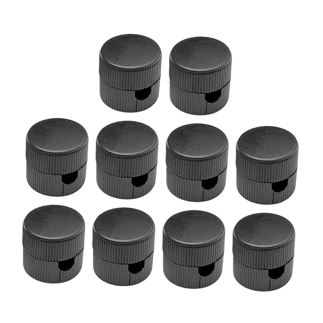 guohui 10x Cable Clips Sturdy Cable Management Easy Installation Wire Holders Wire Clip black