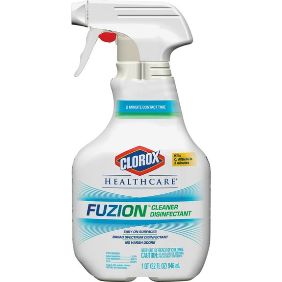 Clorox Healthcare 31478 Fuzion 32 oz. Spray Bottle Cleaner Disinfectant