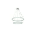thumbnail image 4 of Elegant Lighting Bowen 32 Inch Adjustable Led Chandelier In Chrome, 4 of 10