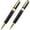 Black Gold, variant on STONEGO Twist Business Ballpoint Pen - Premium smooth writing rollerball pen with elegant curves, designed for professionals and executives, for office, business and gift purposes