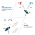 thumbnail image 5 of ROSENICE Miniatures Tiny House Decorations Miniature Beach Ornament Beach Style Miniature Beach Minis Beach Ornaments Toy Seaside, 5 of 8