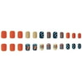 thumbnail image 2 of HHBEAUTY Ongles Autocollants 4 Juillet Bling Courts en Amande Faux Ongles, Rayures Rouges Argentées Faux Ongles Designs Jour de l'Indépendance Étoiles Ongles Acryliques Brillants Patriotiques Bricolage Art des Ongles pour Femmes 24 Pcs, 2 of 6