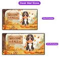 thumbnail image 5 of Welcome Fall Boykin Spaniel Cozy Autumn Field Pumpkins Golden Leaves Desk Mat Full Keyboard Mouse Pad Dog Lover Large Mousepad - 12013, 5 of 5