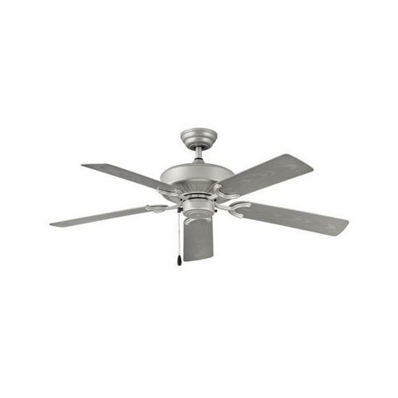 52 inch 5 Blade Ceiling Fan-Brushed Nickel Finish Bailey Street Home 81-Bel-4243693