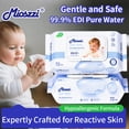 thumbnail image 5 of Mioszzi Baby Wipes, Hypoallergenic & Gentle for Sensitive Skin，2 Packs, 144 Total Count, 5 of 6