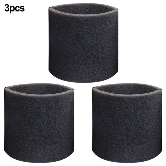 3pcs For CRAFTSMAN CMXZVBE38765 Wet/Dry Vac Foam Sleeve Wet Filter for ShopVac