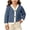 Dark Gray, variant on Girls Cotton Knit Cardigan Sweater V Neck Three Buttons Color Contrast Trim Soft Long Sleeve Preppy Versatile Outerwear for Campus Daily Wear