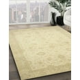 thumbnail image 2 of Ahgly Company Indoor Rectangle Abstract Khaki Gold Oriental Area Rugs, 6' x 9', 2 of 6
