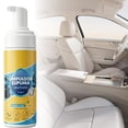 thumbnail image 2 of Multi-enzyme foam cleaner, a new type of no-rinse foam cleaner with a lemon scent. Comes with a cleaning sponge and a microfiber cloth. Ideal for deep cleaning car seats, shoes, sofas, and bags，2pcs, 2 of 9