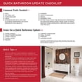 thumbnail image 3 of Delta Faucet 135241 Dansant Double Robe Hook, SpotShield Brushed Nickel, 3 of 5