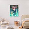 thumbnail image 3 of Cuadros Decorativos Diamante pintura 5D taladro redondo completo mosaico DIY lobo luminoso Kit arte decoración del hogar Ndcxsfigh Nuevos Originales, 3 of 8