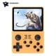 thumbnail image 1 of Consola de juego Powkiddy Juego portátil Pantalla de alta claridad IPS de 3,5 pulgadas Consola de juegos de código abierto Simuladores 3D de 64 bits Batería recargable de larga duración Juego, 1 of 8